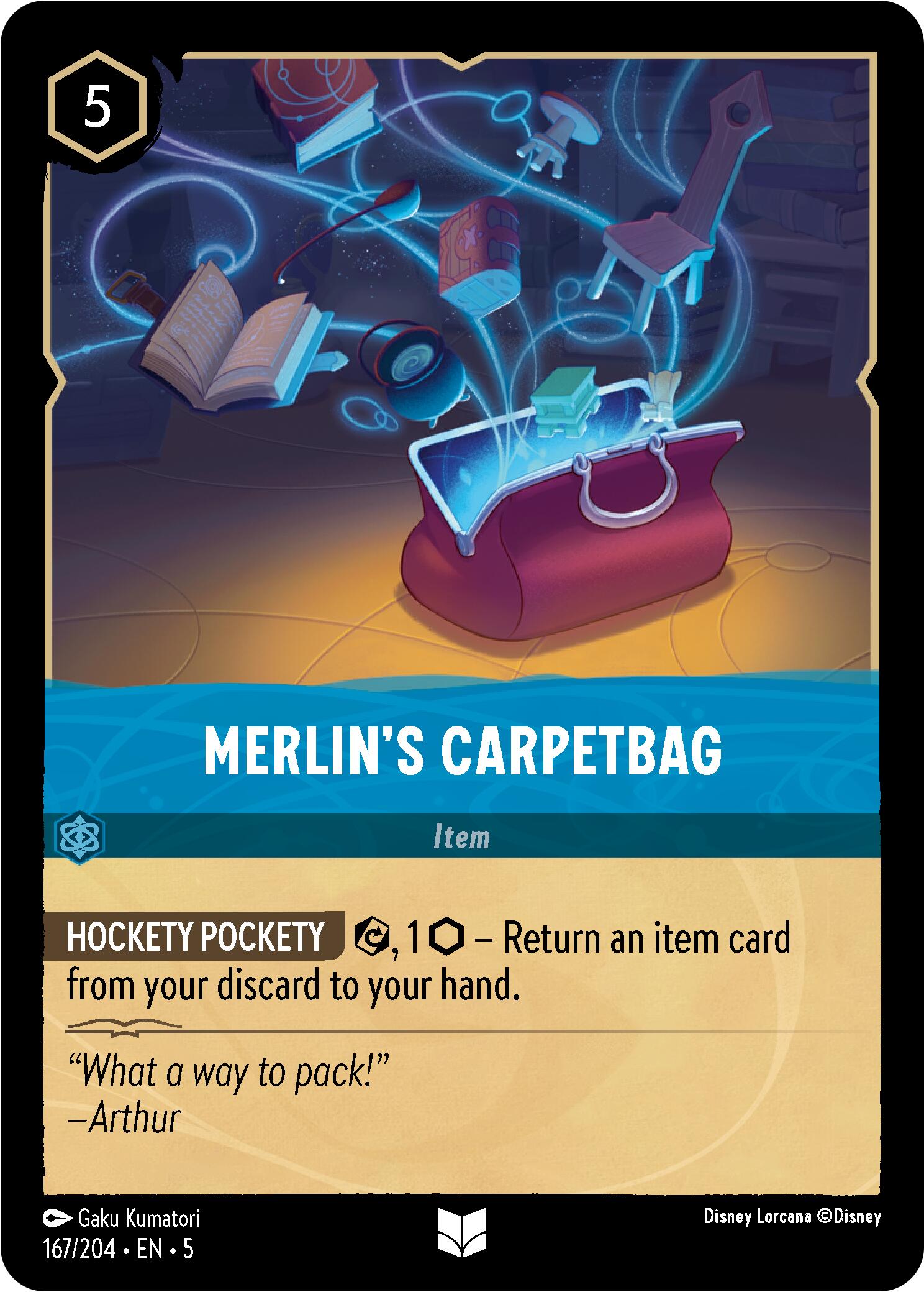 Merlin's Carpetbag (167/204) [Shimmering Skies] | Game Master's Emporium (The New GME)