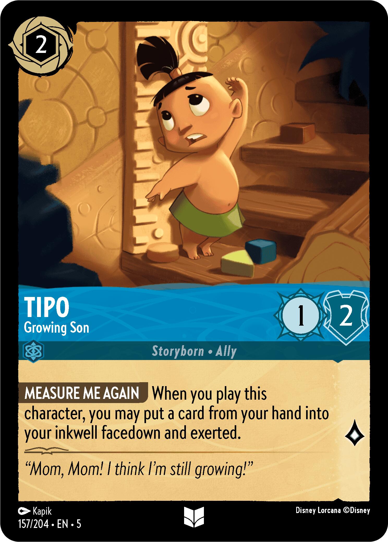 Tipo - Growing Son (157/204) [Shimmering Skies] | Game Master's Emporium (The New GME)
