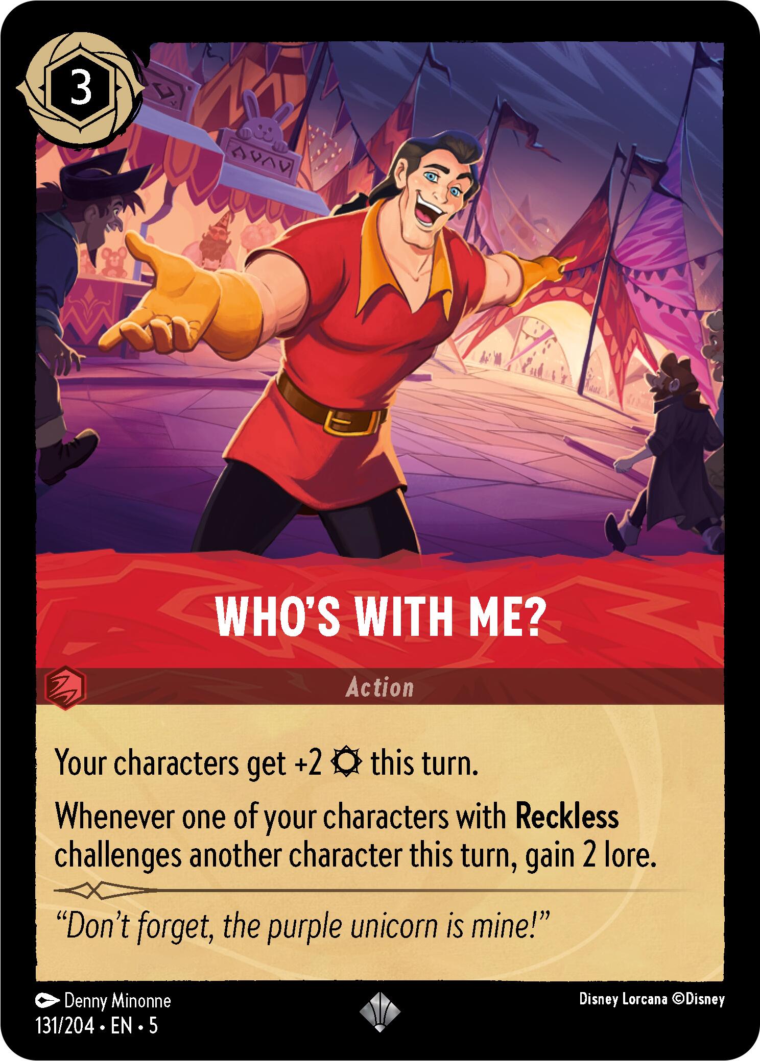Who's With Me? (131/204) [Shimmering Skies] | Game Master's Emporium (The New GME)