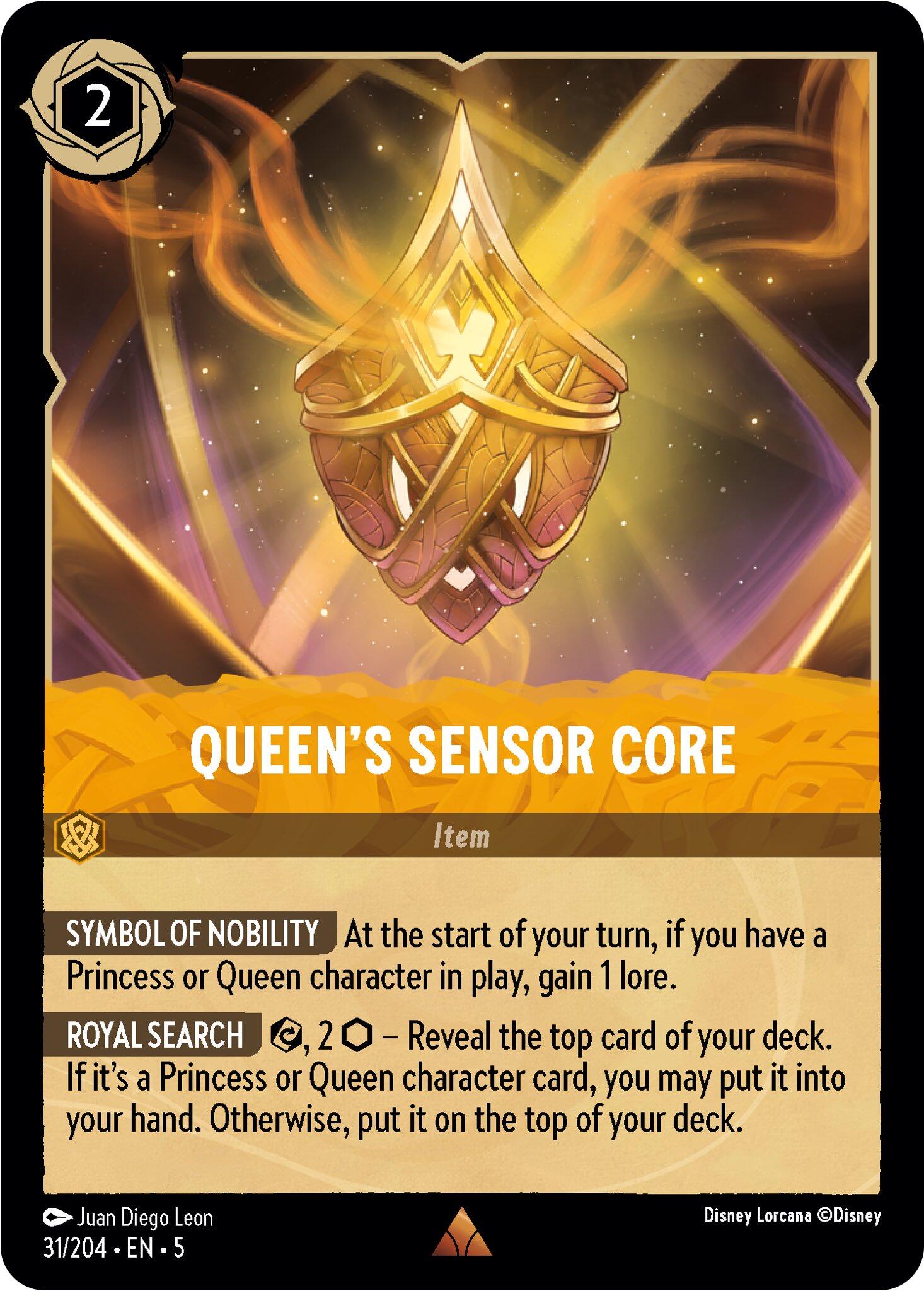 Queen's Sensor Core (31/204) [Shimmering Skies] | Game Master's Emporium (The New GME)