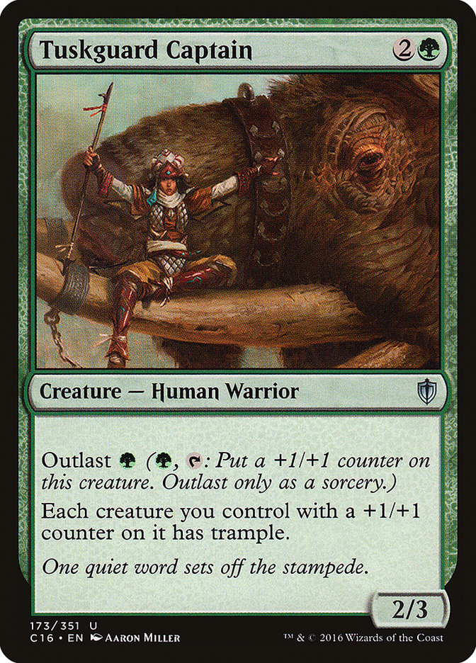 Tuskguard Captain [Commander 2016] | Game Master's Emporium (The New GME)