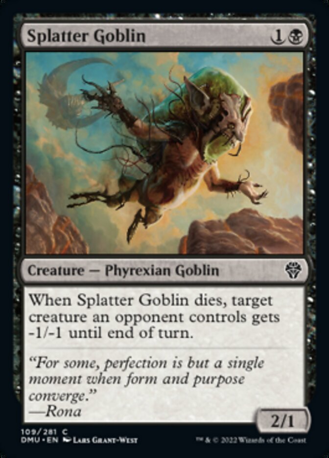 Splatter Goblin [Dominaria United] | Game Master's Emporium (The New GME)