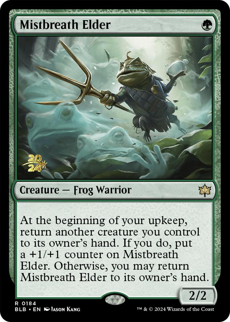 Mistbreath Elder [Bloomburrow Prerelease Promos] | Game Master's Emporium (The New GME)