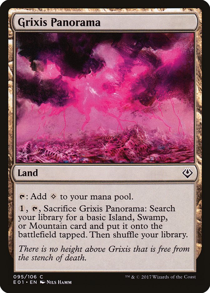 Grixis Panorama [Archenemy: Nicol Bolas] | Game Master's Emporium (The New GME)