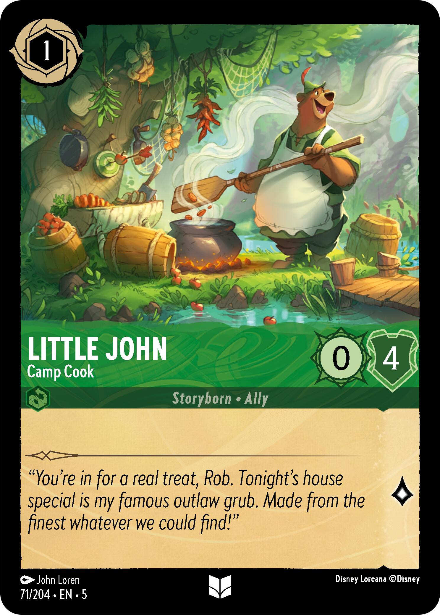Little John - Camp Cook (71/204) [Shimmering Skies] | Game Master's Emporium (The New GME)