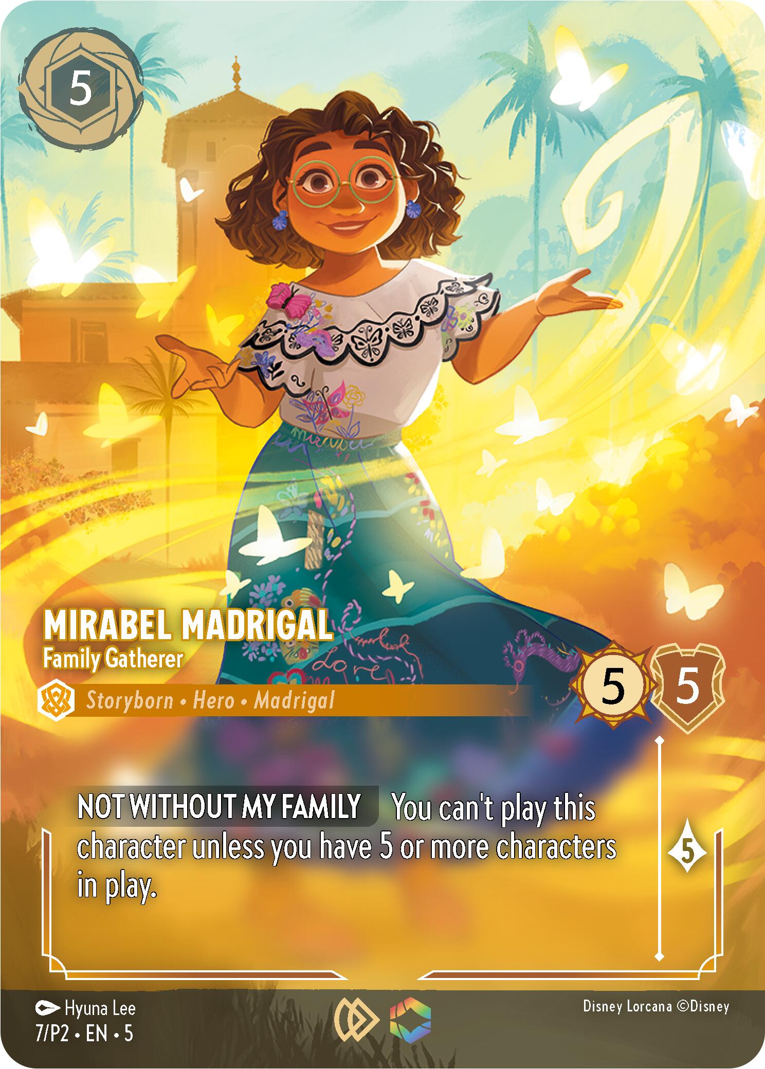 Mirabel Madrigal - Family Gatherer (Store Championship) (7) [Promo Cards] | Game Master's Emporium (The New GME)