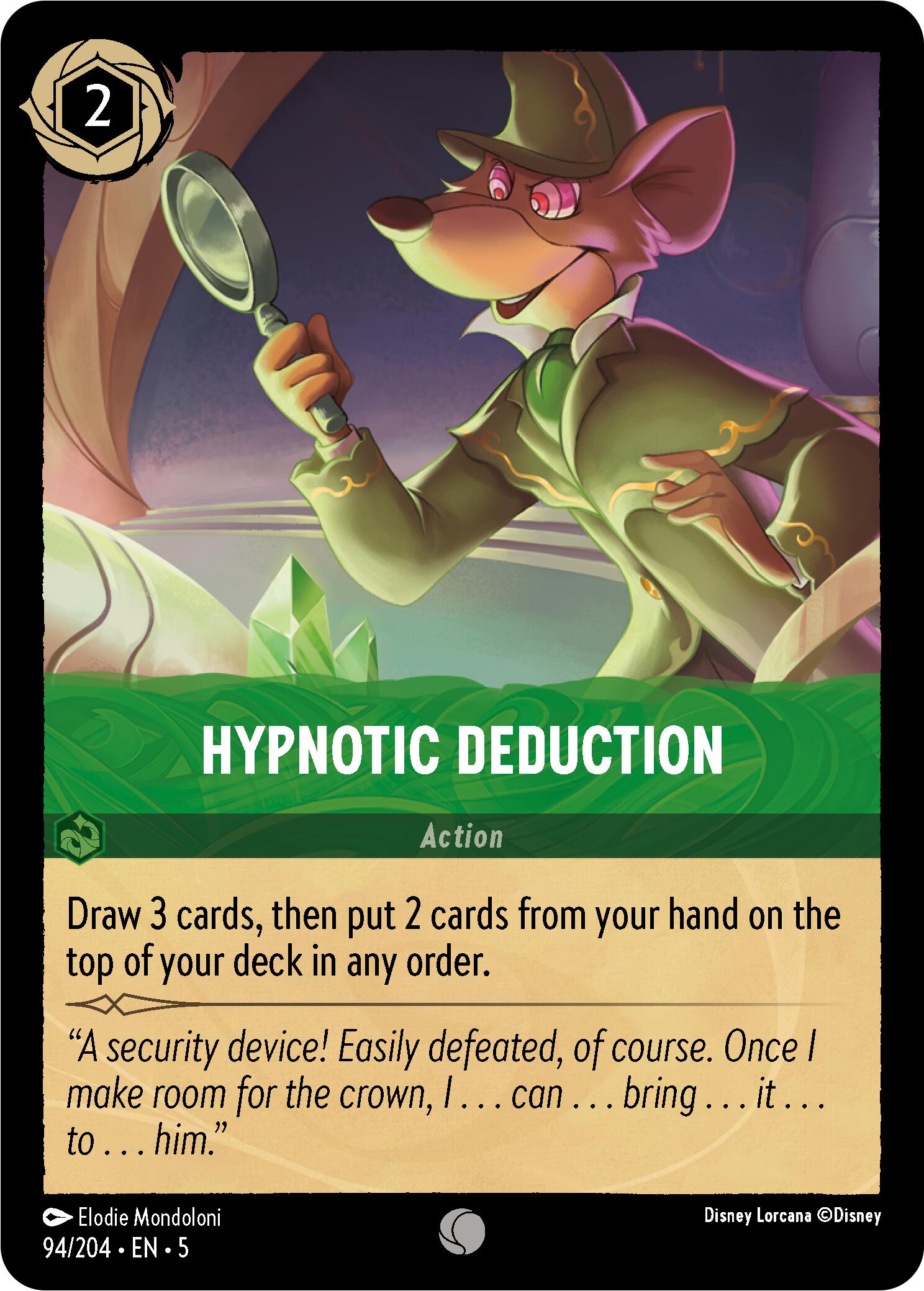 Hypnotic Deduction (94/204) [Shimmering Skies] | Game Master's Emporium (The New GME)