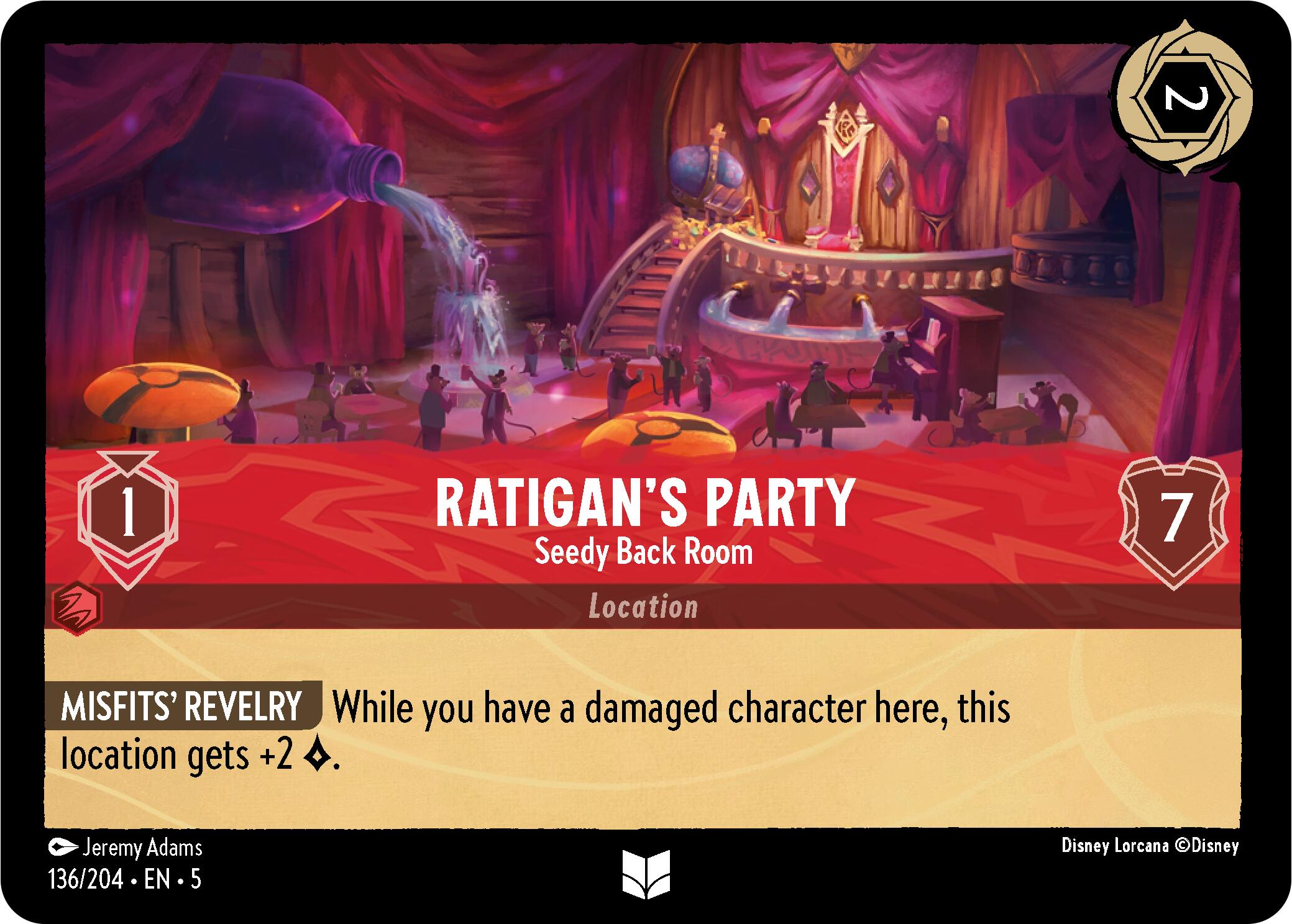 Ratigan's Party - Seedy Back Room (136/204) [Shimmering Skies] | Game Master's Emporium (The New GME)