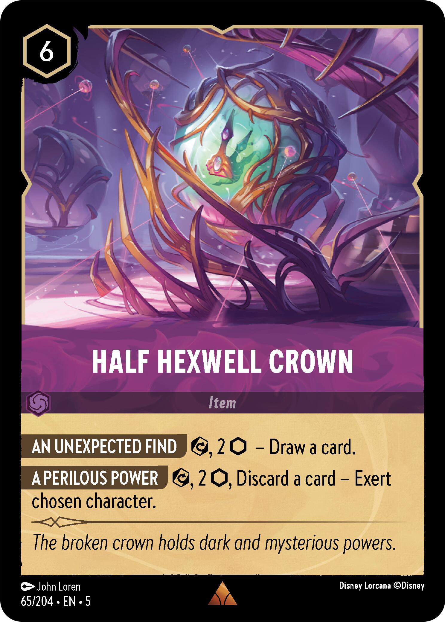 Half Hexwell Crown (65/204) [Shimmering Skies] | Game Master's Emporium (The New GME)