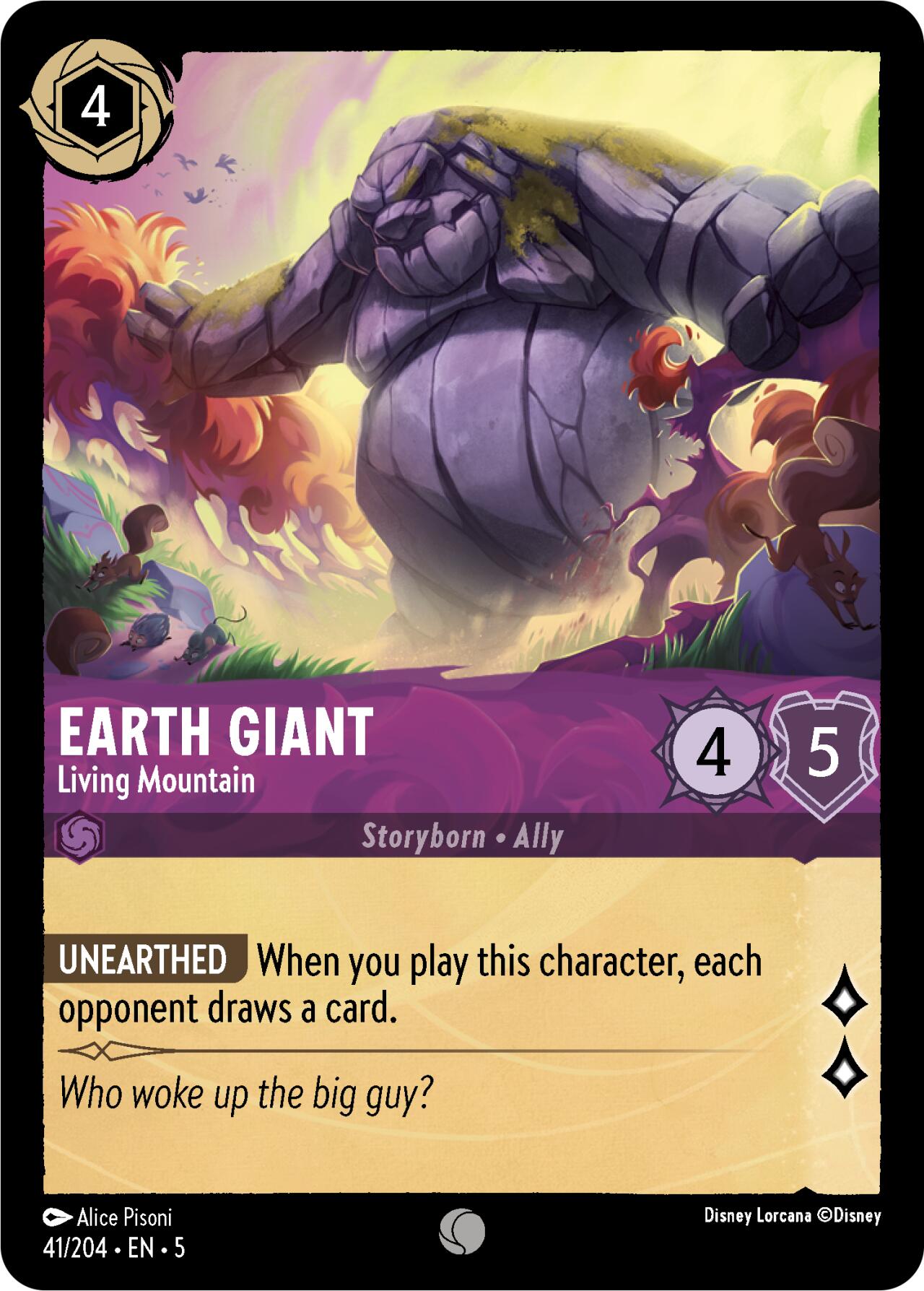 Earth Giant - Living Mountain (41/204) [Shimmering Skies] | Game Master's Emporium (The New GME)