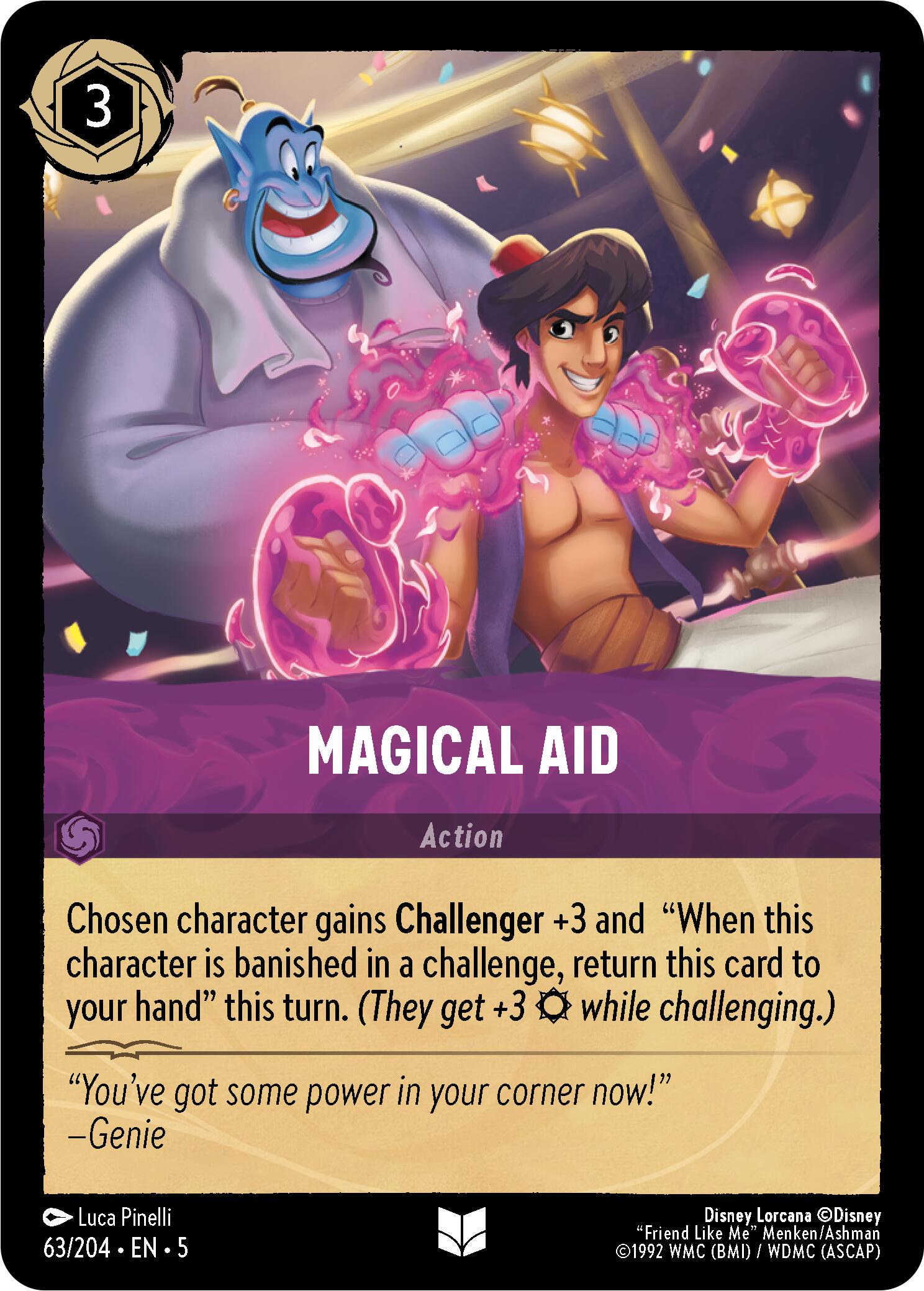 Magical Aid (63/204) [Shimmering Skies] | Game Master's Emporium (The New GME)