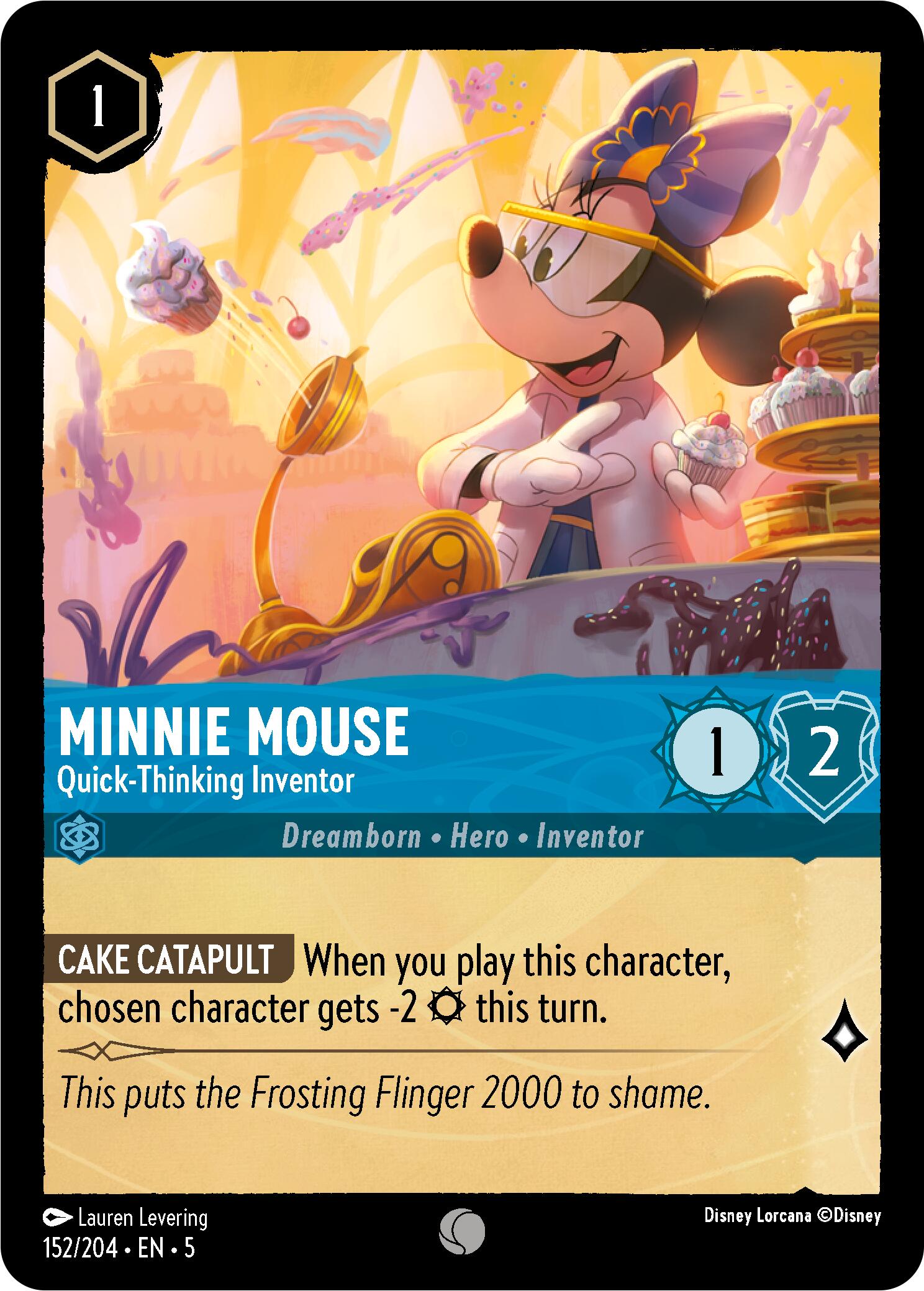 Minnie Mouse - Quick-Thinking Inventor (152/204) [Shimmering Skies] | Game Master's Emporium (The New GME)