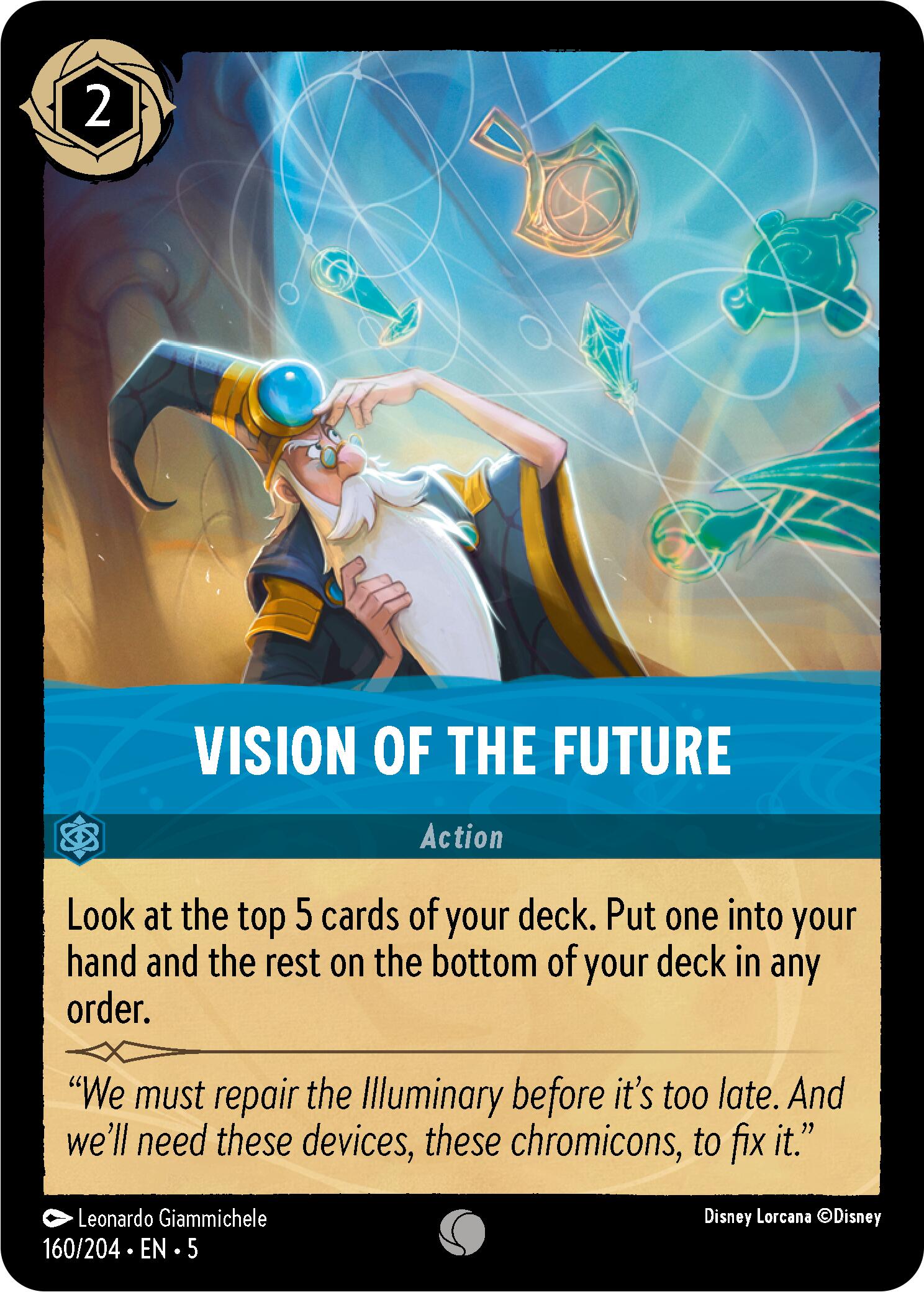 Vision of the Future (160/204) [Shimmering Skies] | Game Master's Emporium (The New GME)