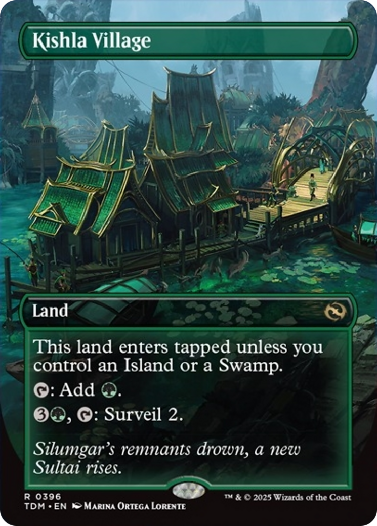 Kishla Village (Borderless) [Tarkir: Dragonstorm] | Game Master's Emporium (The New GME)