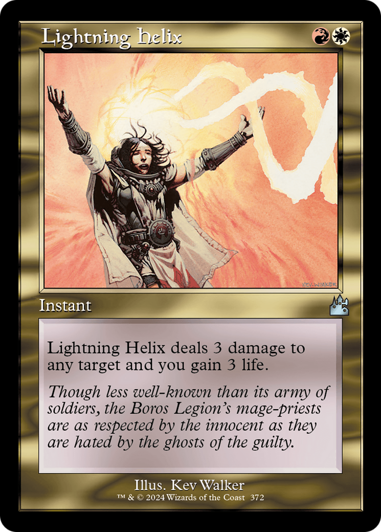 Lightning Helix (Retro Frame) [Ravnica Remastered] | Game Master's Emporium (The New GME)
