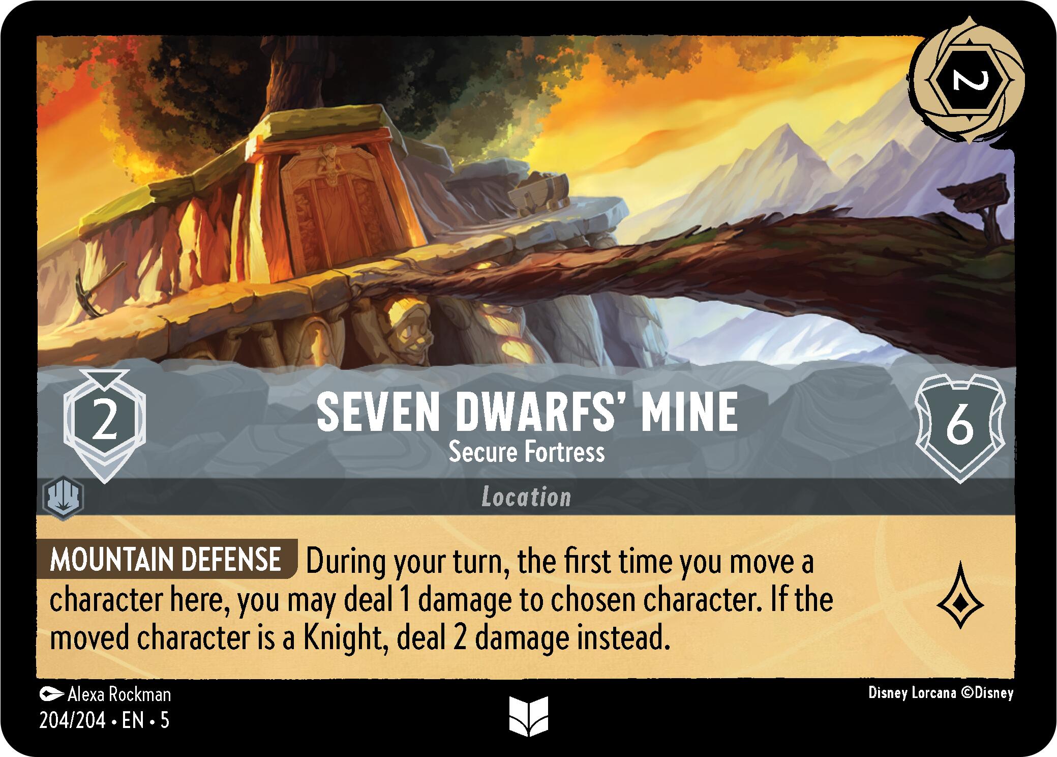 Seven Dwarfs' Mine - Secure Fortress (204/204) [Shimmering Skies] | Game Master's Emporium (The New GME)
