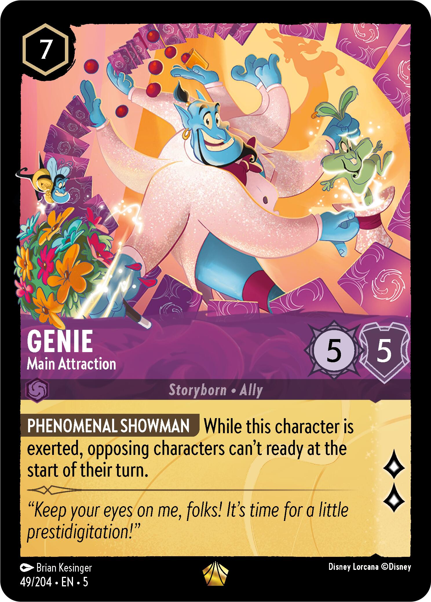 Genie - Main Attraction (49/204) [Shimmering Skies] | Game Master's Emporium (The New GME)