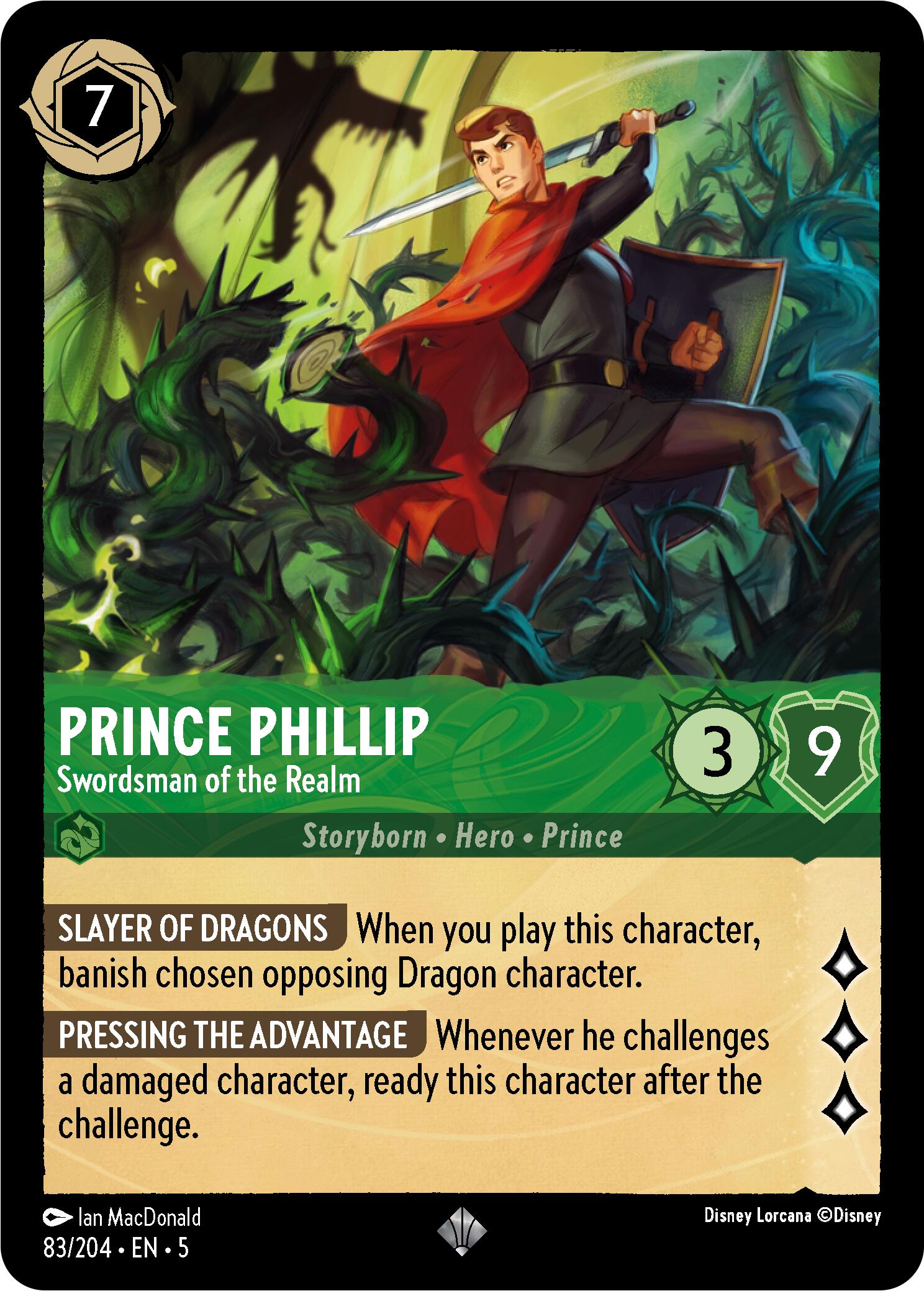 Prince Phillip - Swordsman of the Realm (83/204) [Shimmering Skies] | Game Master's Emporium (The New GME)