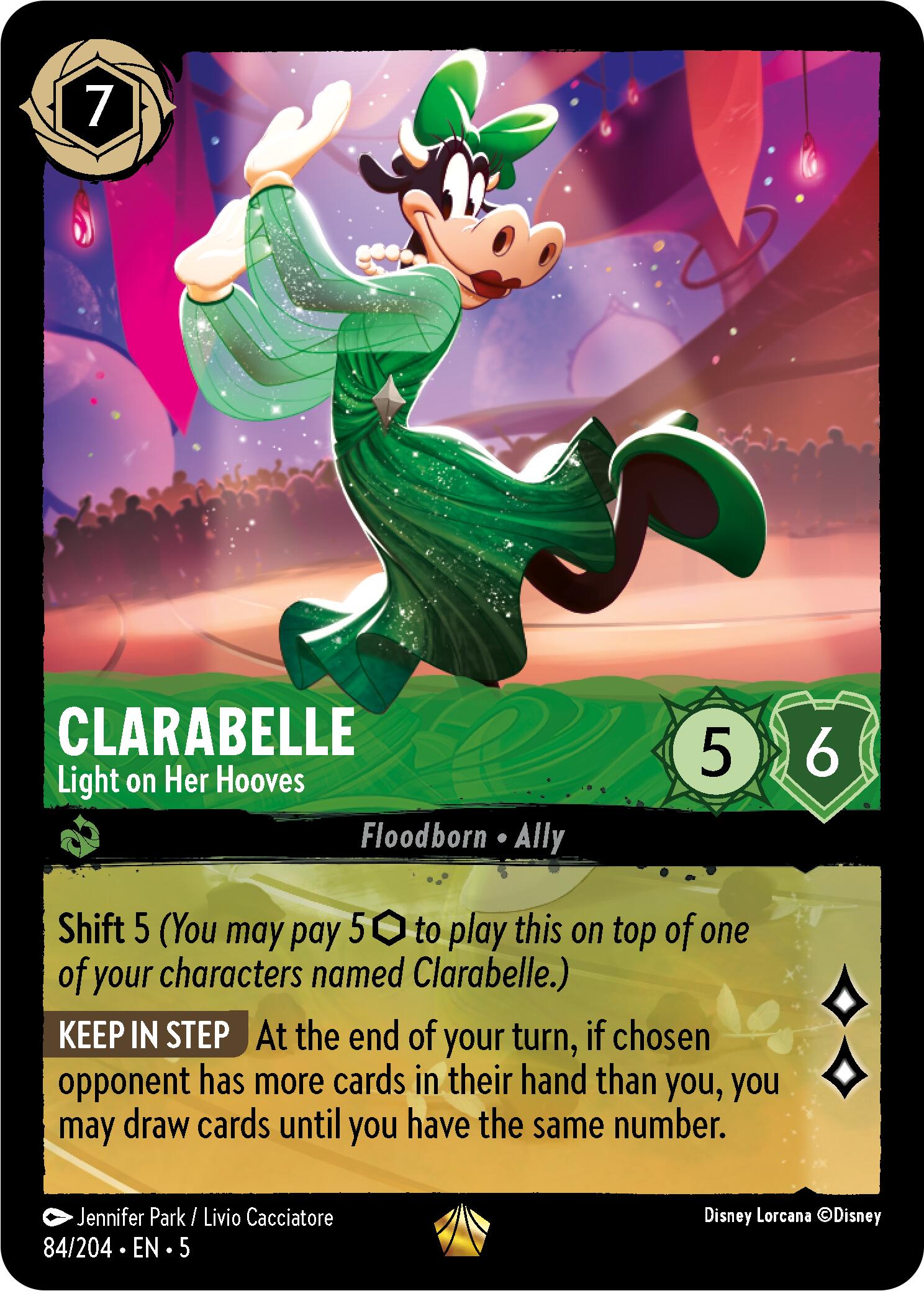 Clarabelle - Light on Her Hooves (84/204) [Shimmering Skies] | Game Master's Emporium (The New GME)