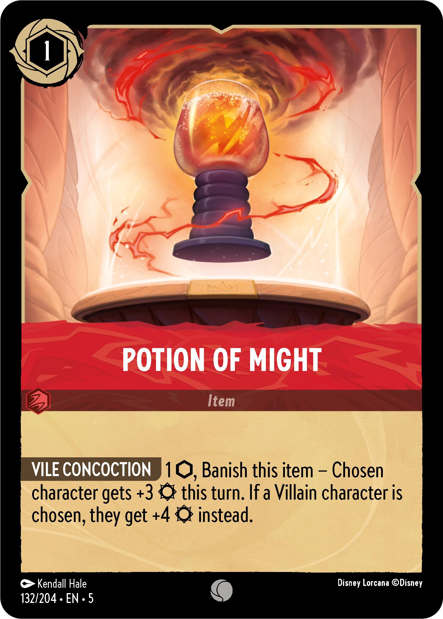 Potion of Might (132/204) [Shimmering Skies] | Game Master's Emporium (The New GME)