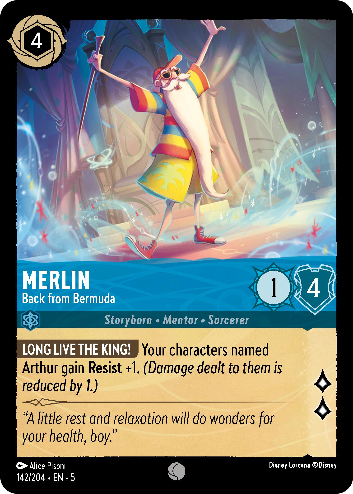 Merlin - Back from Bermuda (142/204) [Shimmering Skies] | Game Master's Emporium (The New GME)