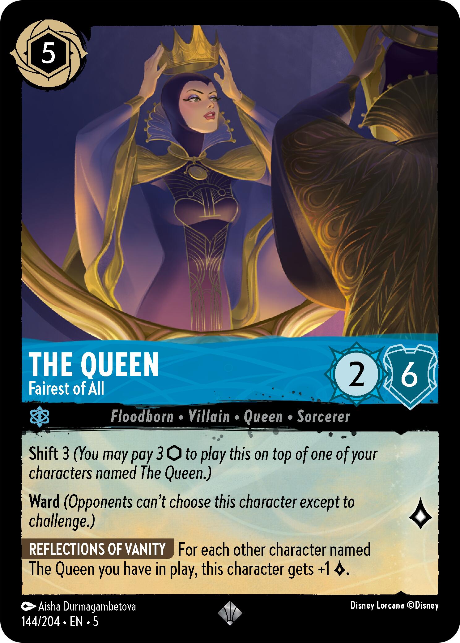 The Queen - Fairest of All (144/204) [Shimmering Skies] | Game Master's Emporium (The New GME)