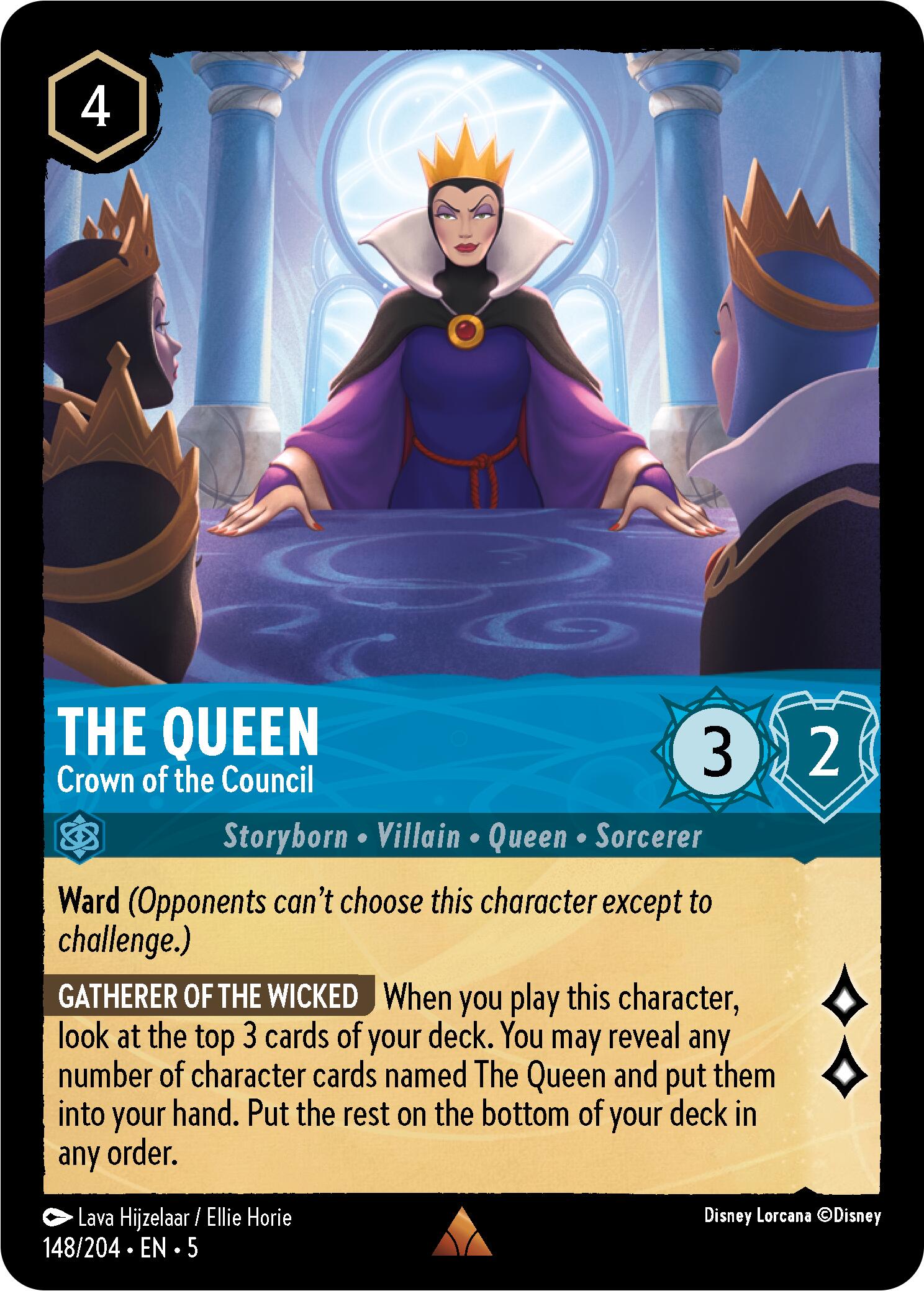 The Queen - Crown of the Council (148/204) [Shimmering Skies] | Game Master's Emporium (The New GME)