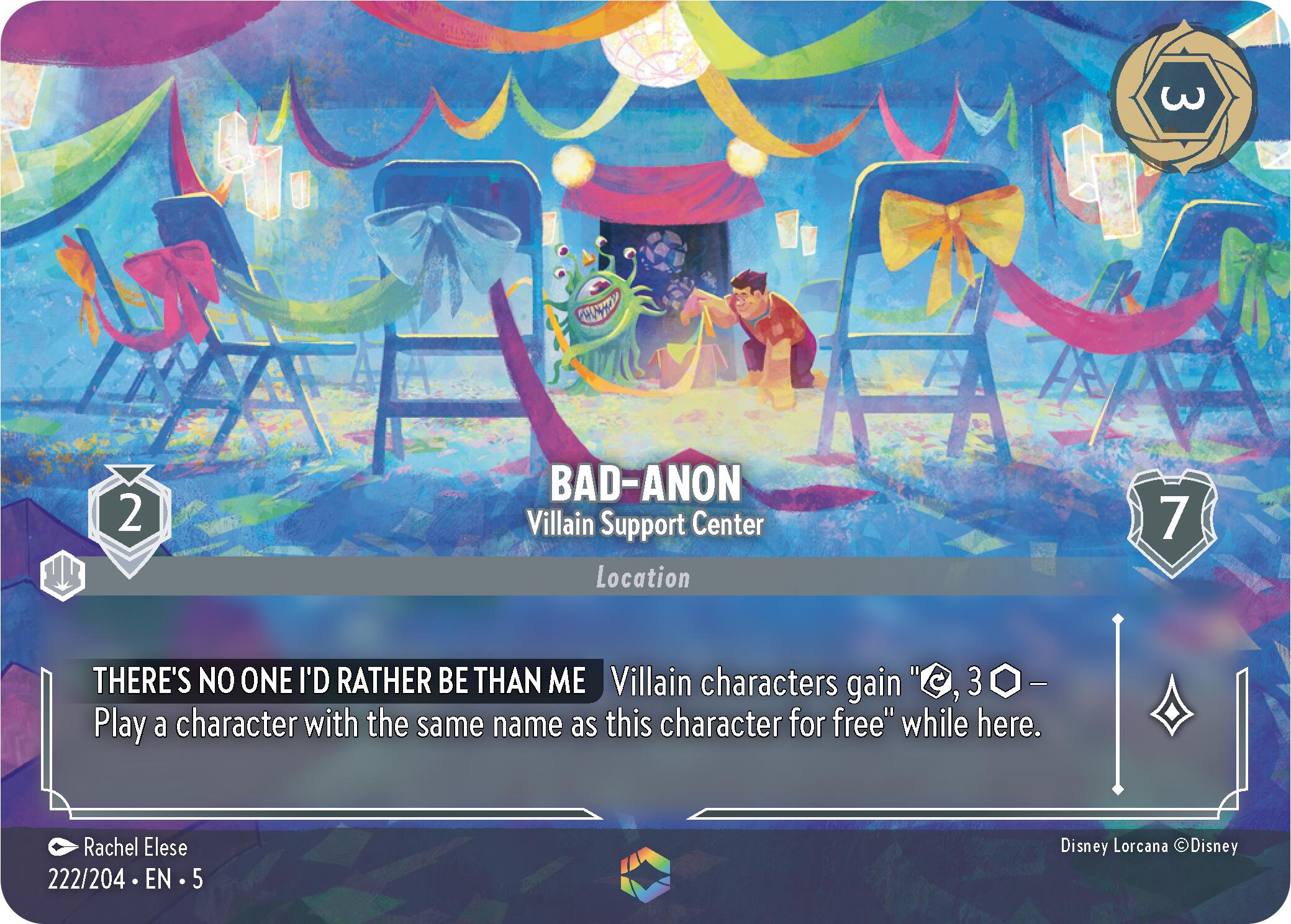 Bad-Anon - Villain Support Center (Enchanted) (222/204) [Shimmering Skies] | Game Master's Emporium (The New GME)