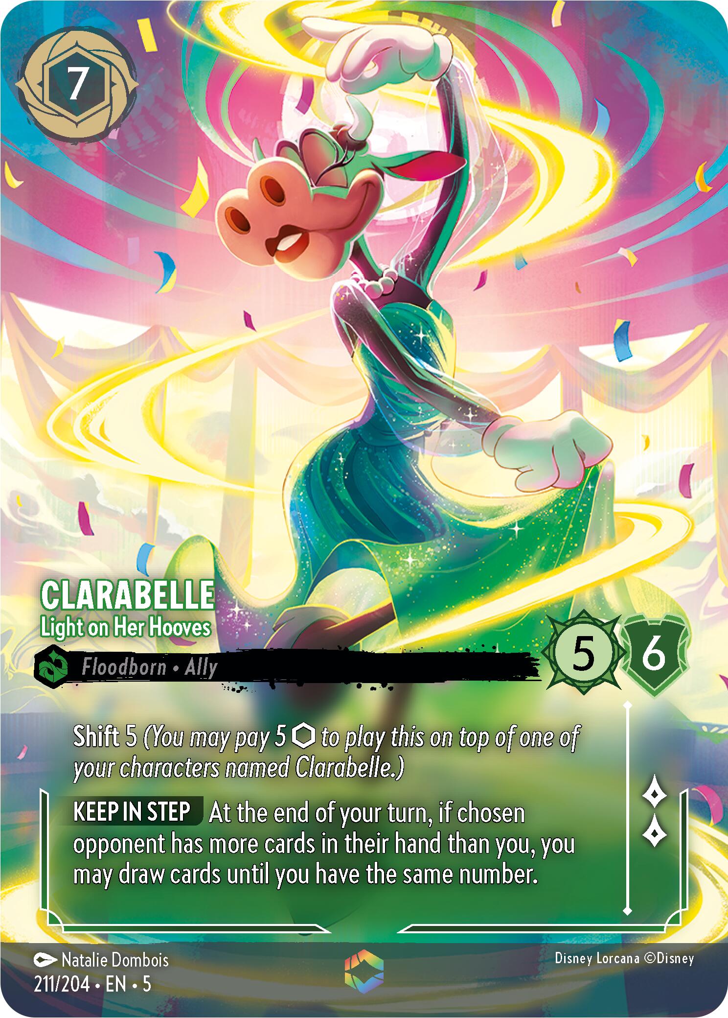 Clarabelle - Light on Her Hooves (Enchanted) (211/204) [Shimmering Skies] | Game Master's Emporium (The New GME)