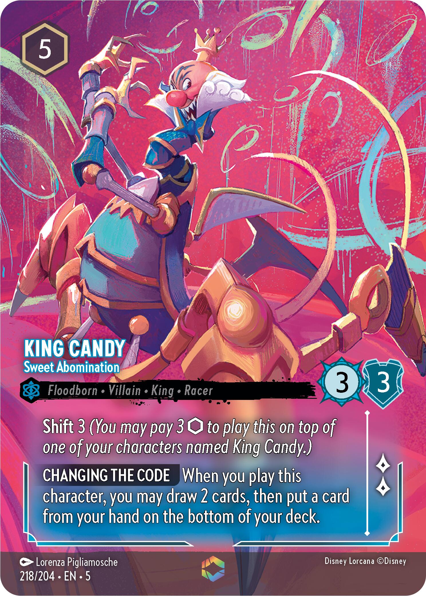 King Candy - Sweet Abomination (Enchanted) (218/204) [Shimmering Skies] | Game Master's Emporium (The New GME)