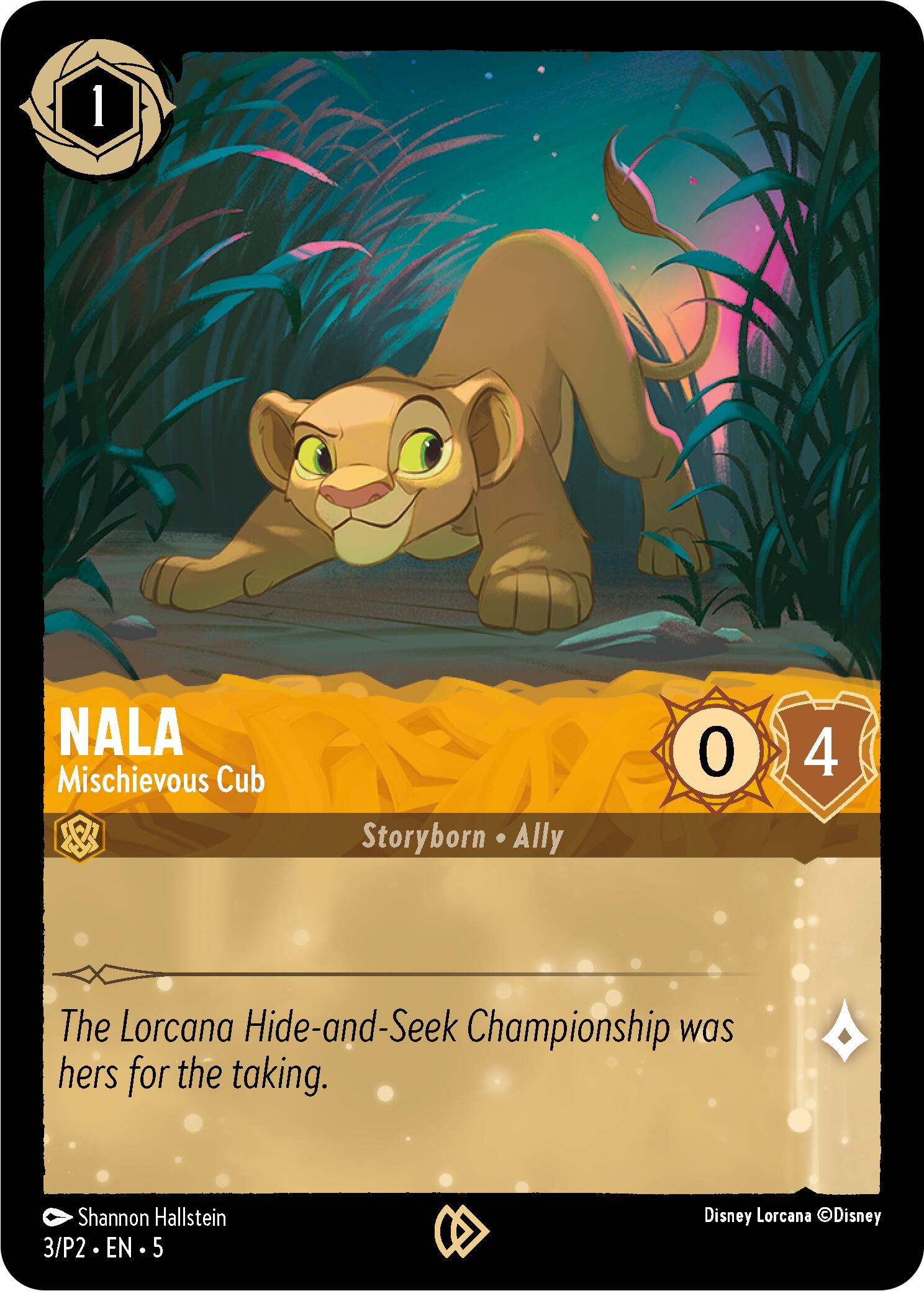 Nala - Mischievous Cub (3) [Promo Cards] | Game Master's Emporium (The New GME)
