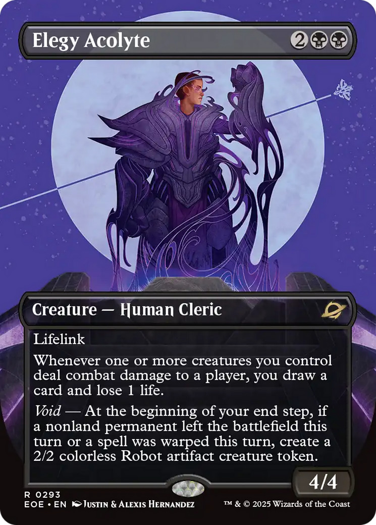 Elegy Acolyte (Borderless) [Edge of Eternities] | Game Master's Emporium (The New GME)