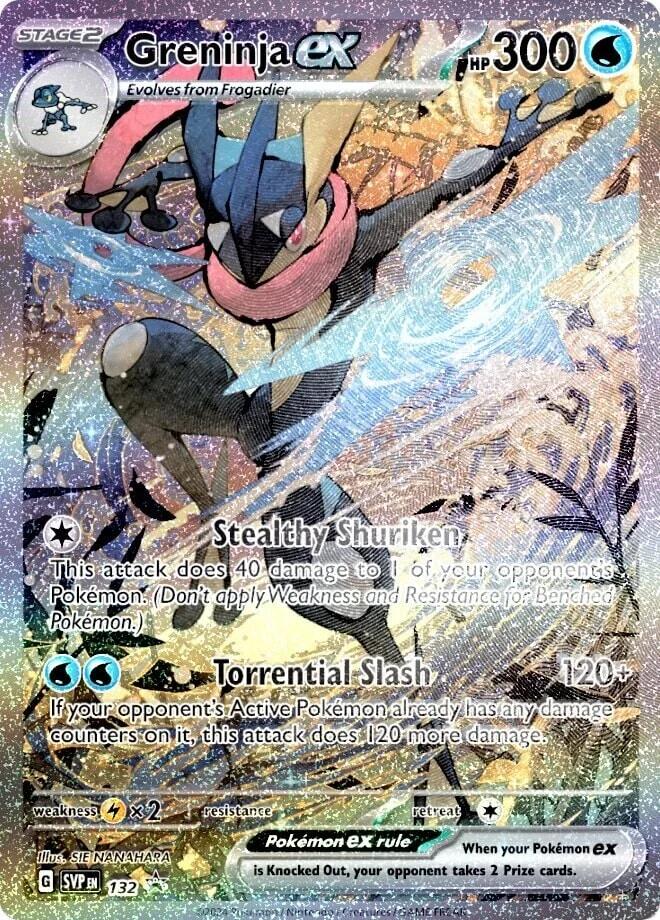 Greninja ex (132) [Scarlet & Violet: Black Star Promos] | Game Master's Emporium (The New GME)