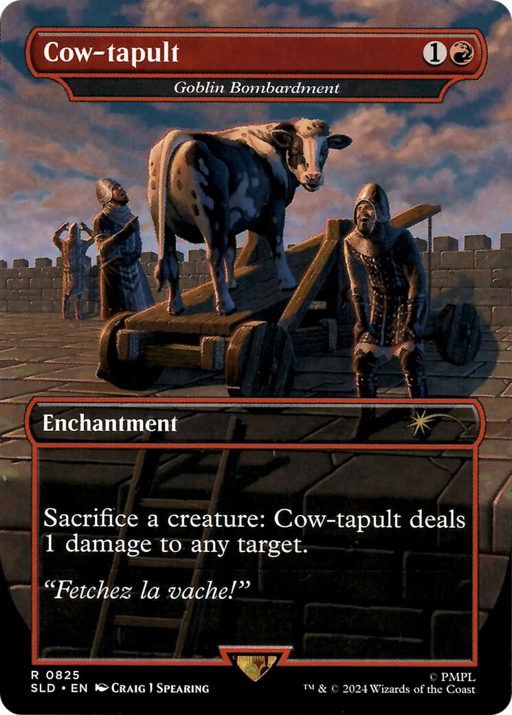 Cow-tapult - Goblin Bombardment [Secret Lair Drop Series] | Game Master's Emporium (The New GME)
