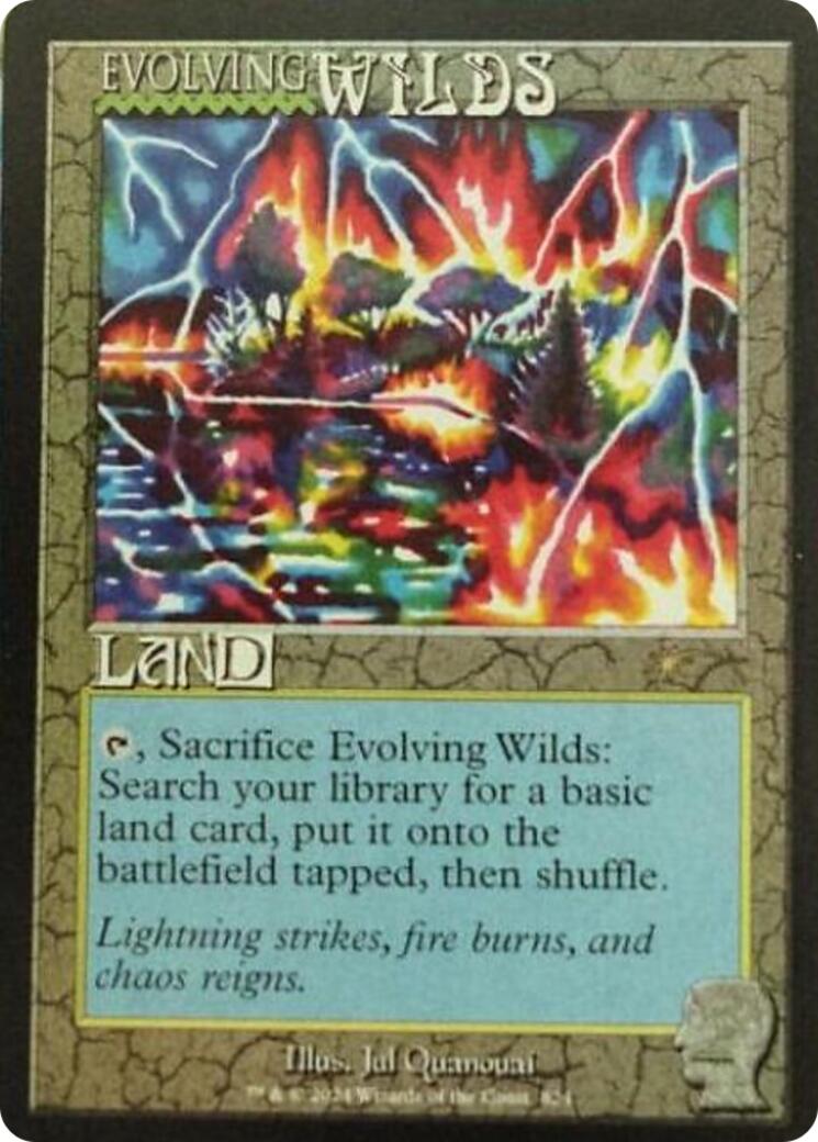 Evolving Wilds (Rainbow Foil) [Secret Lair Drop Series] | Game Master's Emporium (The New GME)