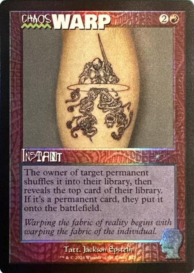Chaos Warp (Rainbow Foil) [Secret Lair Drop Series] | Game Master's Emporium (The New GME)
