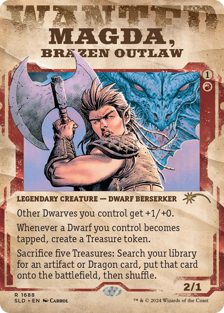 Magda, Brazen Outlaw [Secret Lair Drop Series] | Game Master's Emporium (The New GME)