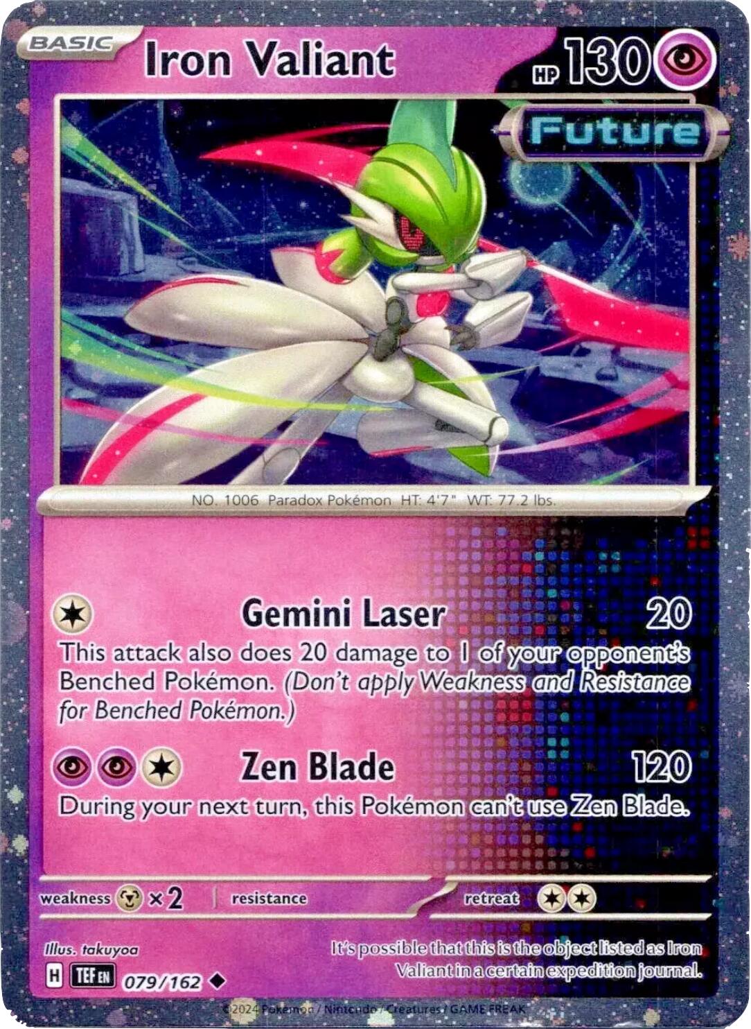 Iron Valiant (079/162) (Cosmos Holo) [Miscellaneous Cards] | Game Master's Emporium (The New GME)