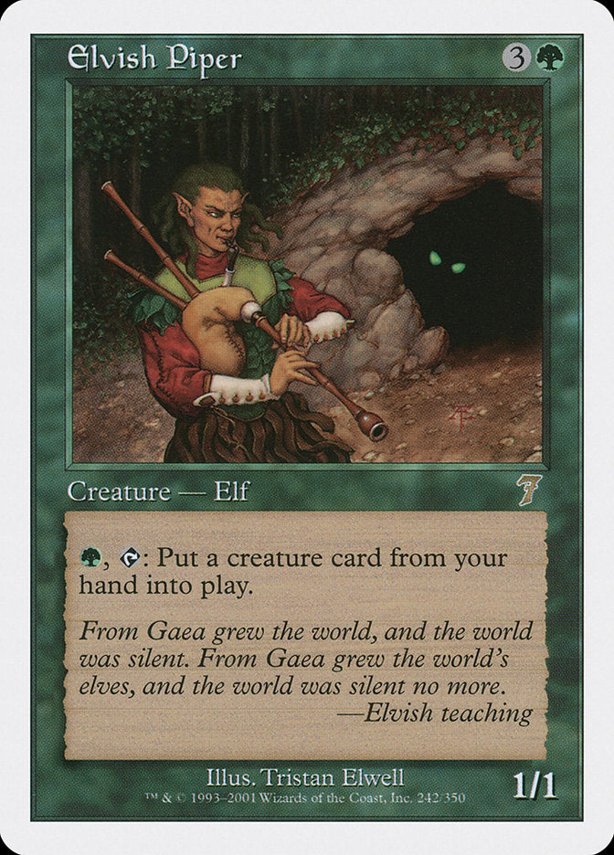 Elvish Piper [Seventh Edition] | Game Master's Emporium (The New GME)