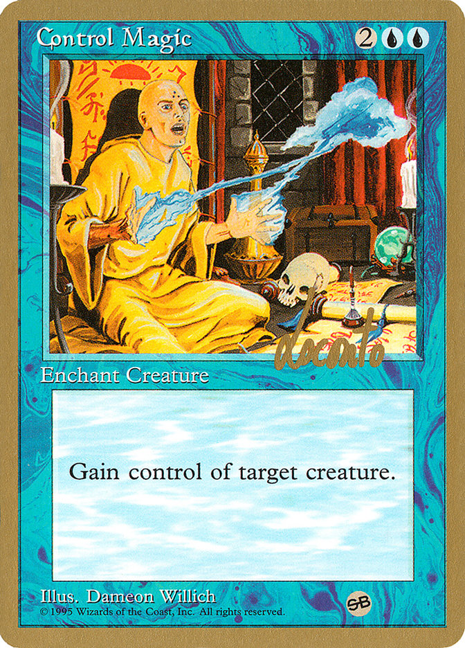 Control Magic (Michael Loconto) (SB) [Pro Tour Collector Set] | Game Master's Emporium (The New GME)