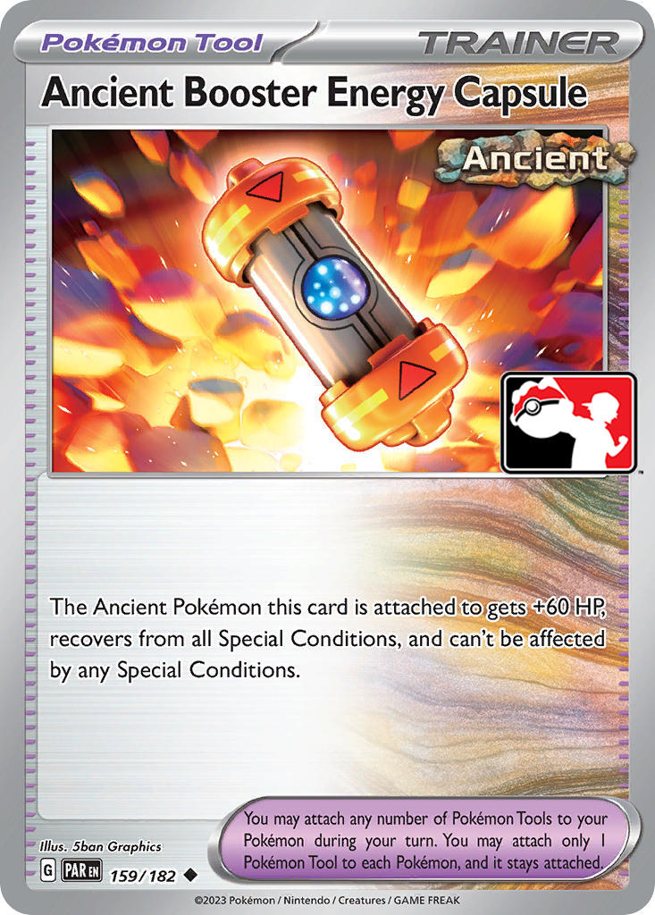 Ancient Booster Energy Capsule (159/182) [Prize Pack Series Five] | Game Master's Emporium (The New GME)