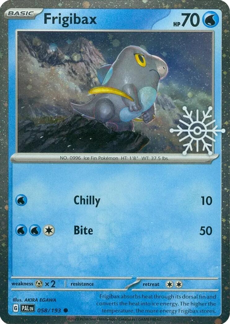 Frigibax (058/193) (Holiday Calendar) [Miscellaneous Cards] | Game Master's Emporium (The New GME)