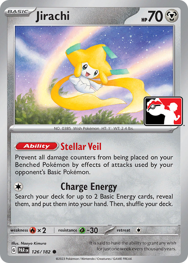 Jirachi (126/182) [Prize Pack Series Five] | Game Master's Emporium (The New GME)