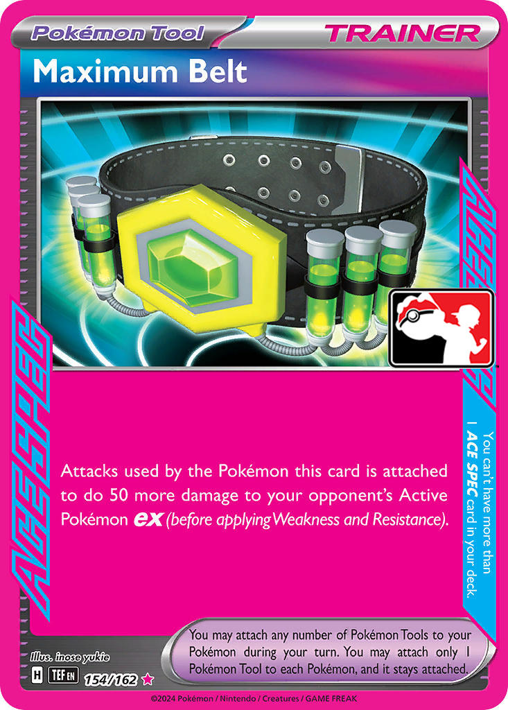 Maximum Belt (154/162) [Prize Pack Series Five] | Game Master's Emporium (The New GME)