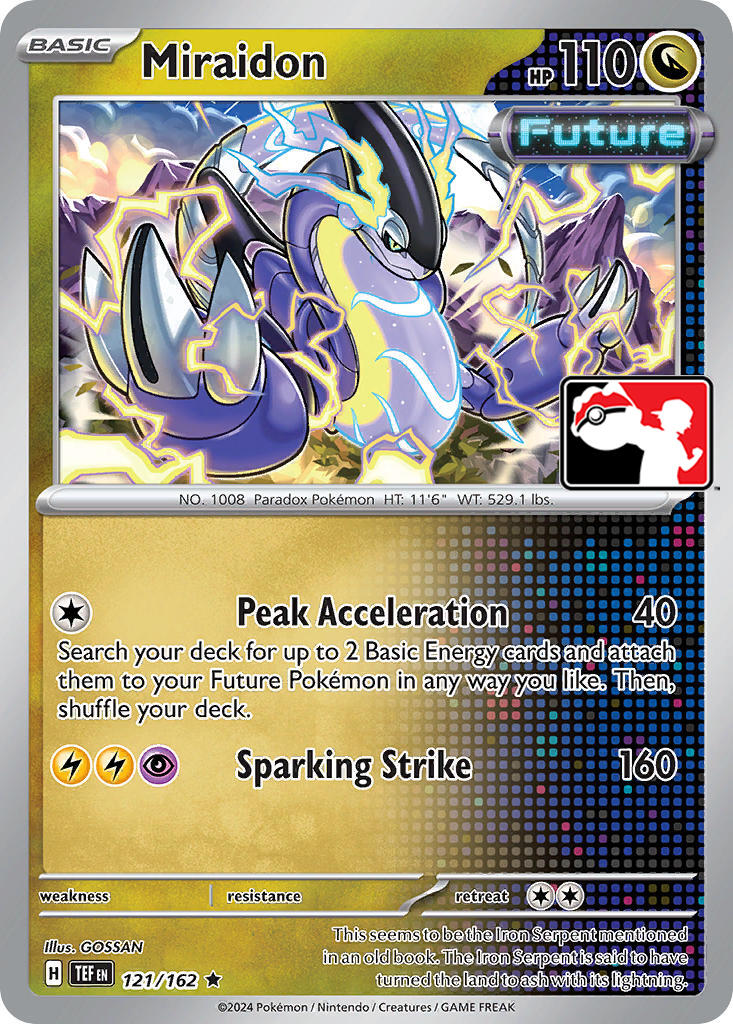 Miraidon (121/162) [Prize Pack Series Five] | Game Master's Emporium (The New GME)