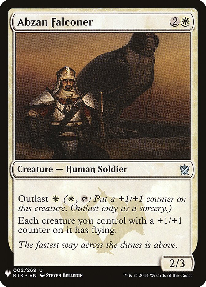 Abzan Falconer [Mystery Booster] | Game Master's Emporium (The New GME)