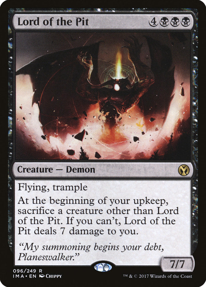 Lord of the Pit [Iconic Masters] | Game Master's Emporium (The New GME)
