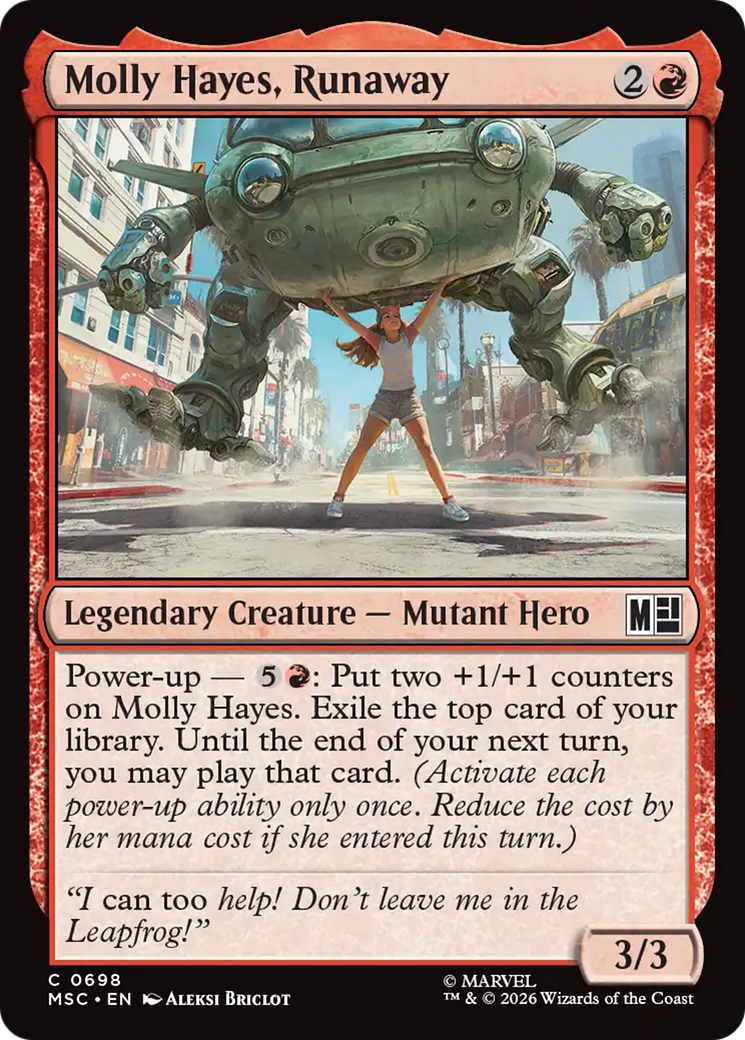 Molly Hayes, Runaway [Marvel Super Heroes Commander] | Game Master's Emporium (The New GME)