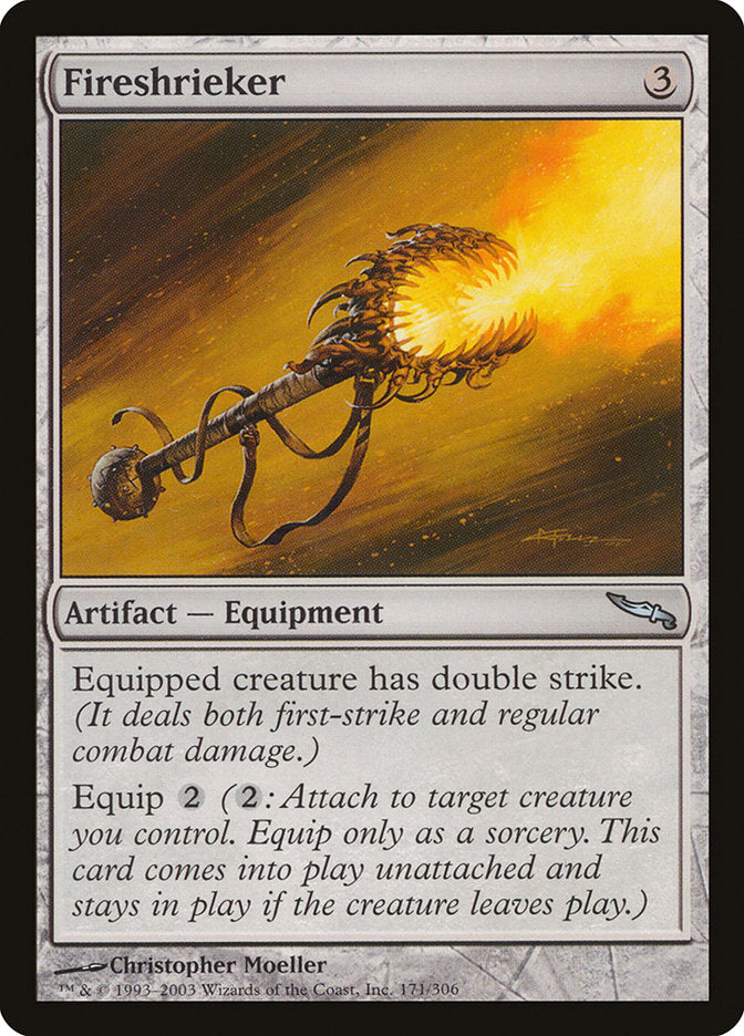 Fireshrieker [Mirrodin] | Game Master's Emporium (The New GME)