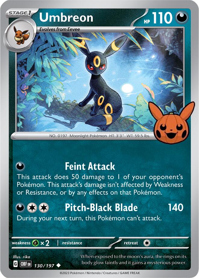 Umbreon (130/197) [Trick or Trade 2024] | Game Master's Emporium (The New GME)